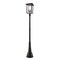 Z-Lite Seoul 3 Light Outdoor Post Mounted Fixture, Oil Rubbed Bronze & Clear 571PHXLR-564P-ORB - alternate 1